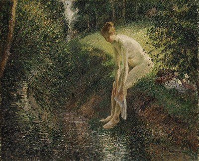 Bather in the Woods