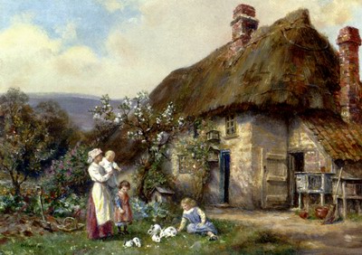 In A Cottage Garden