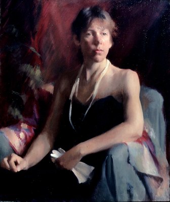 Woman With Gloves