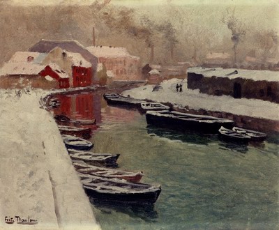A Snowy Harbo View