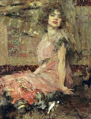 Lady in Pink