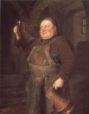 Monch Mit Bierkrug