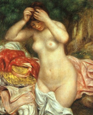 Bather Arranging her Hair