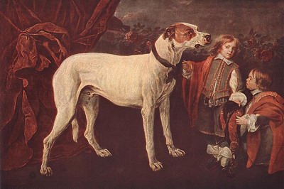 Big Dog, Dwarf And Boy