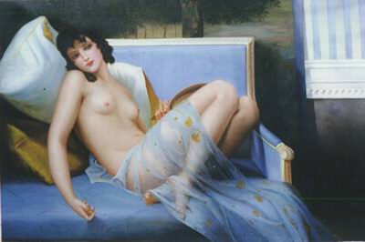 Body painting women China exporters china oil painting