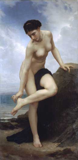 Apres le Bain -1875, William-Adolphe Bouguereau