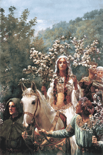 Guinevere - The Maying, Hon. John Collier