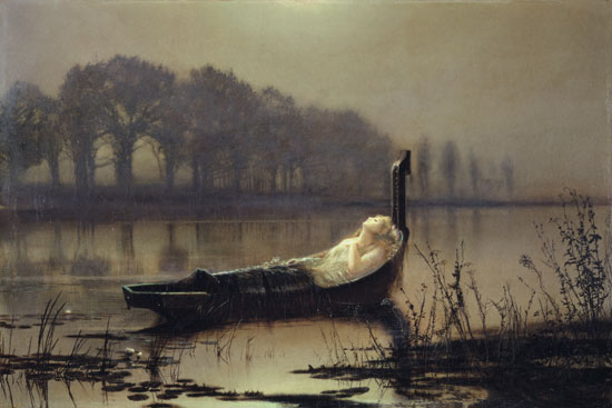 The Lady of Shalott, John Atkinson Grimshaw