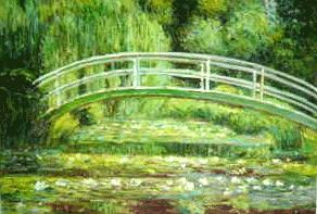 Japanese Bridge at Giverny 1900claude monet paintings - monet paintings