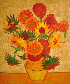 Sunflowers (1888)van gogh paintings - van gogh art