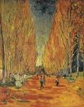 Allee Des Alyscamps Vincent van Gogh Oil Painting