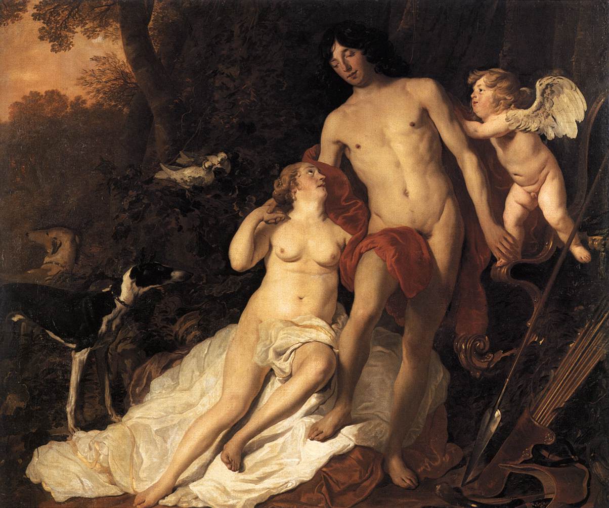 Romantic oil painting