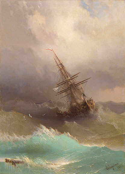 Boats and Ships oil painting
