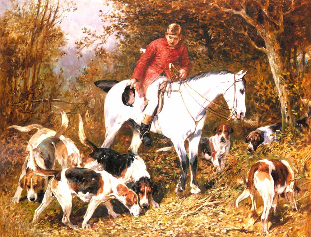 Animal oil painting
