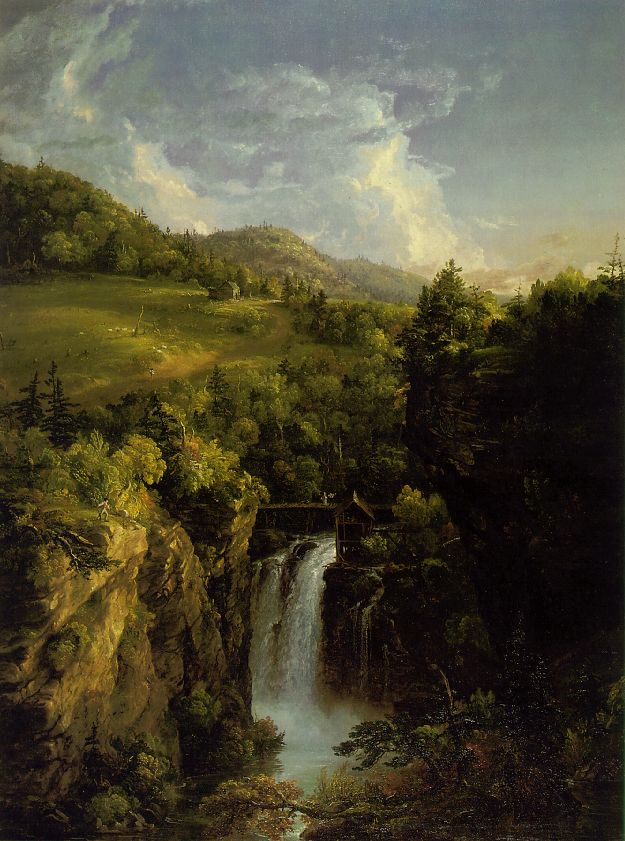 Landscape oil painting
