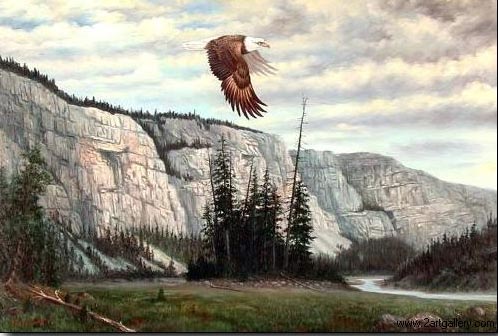 Animal oil painting