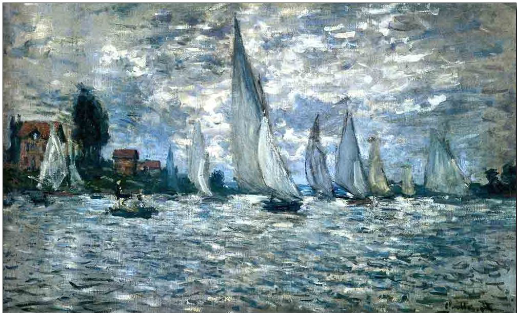 Boats and Ships oil painting