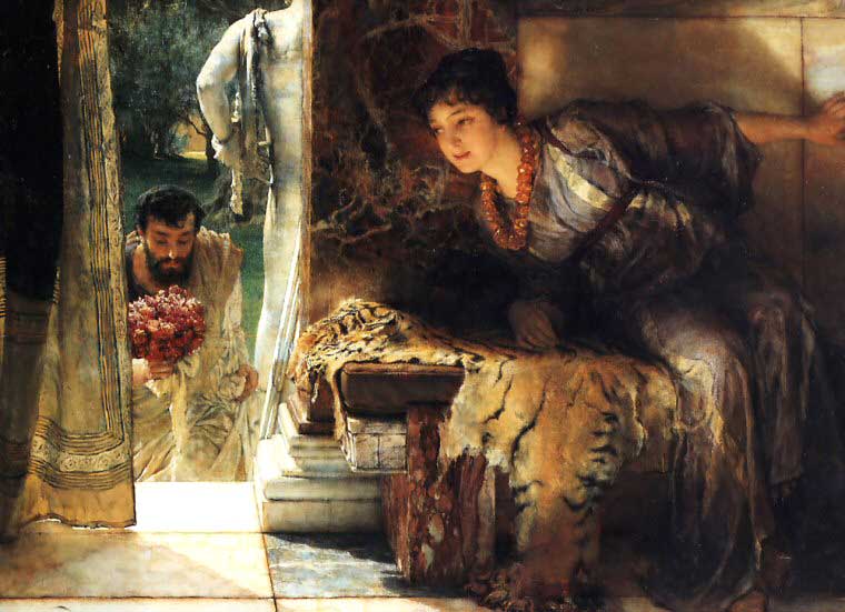 Romantic oil painting