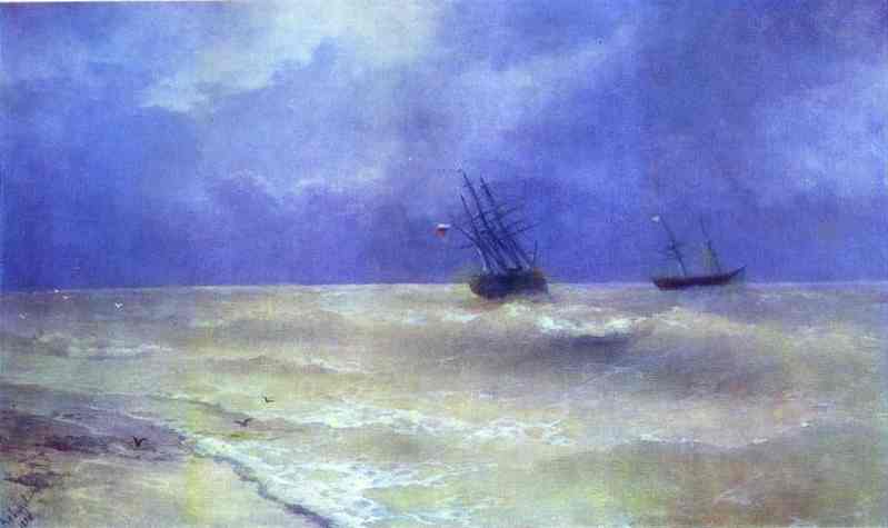 Boats and Ships oil painting