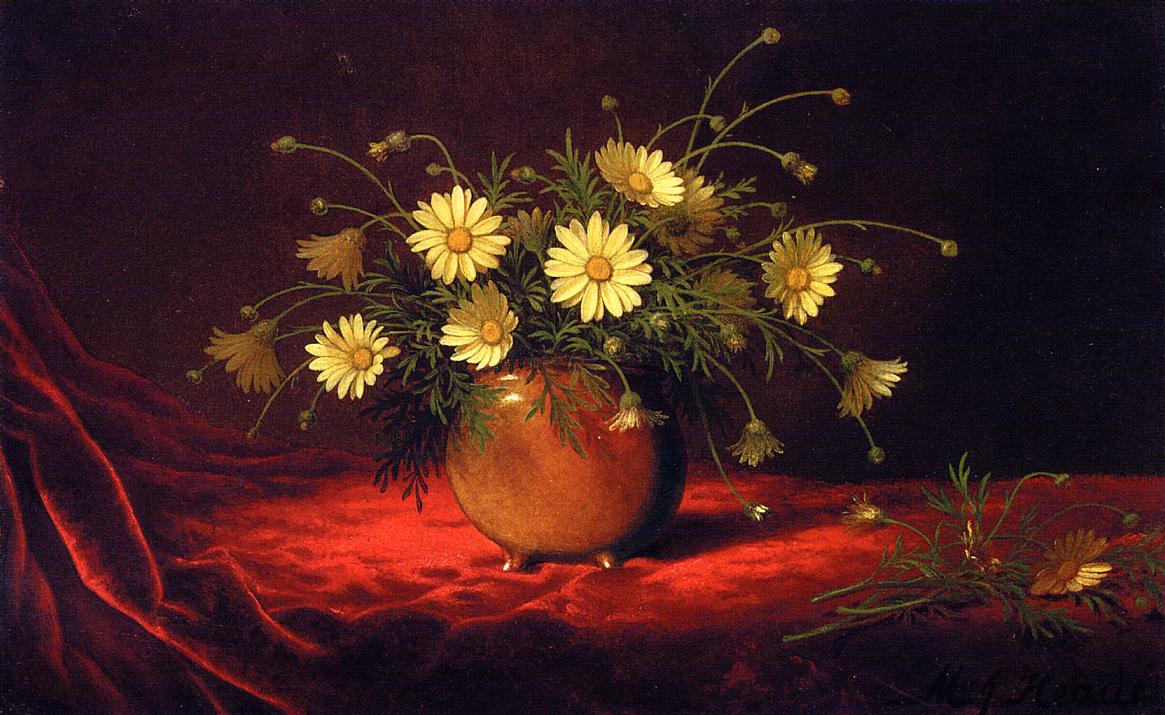 Floral oil painting
