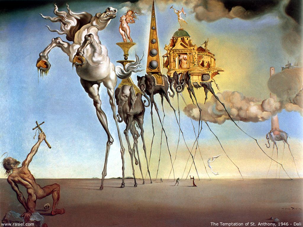 Fantasy oil painting