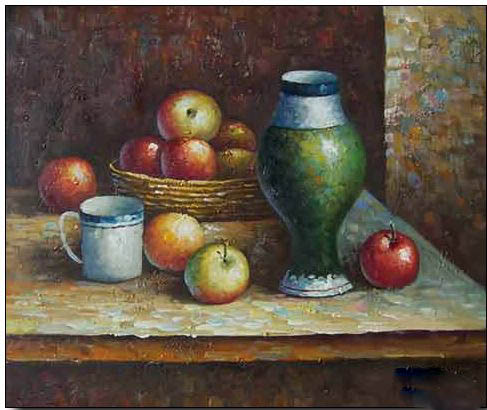 Cuisine oil painting