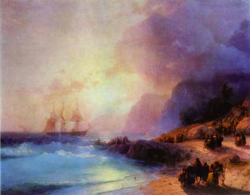 Boats and Ships oil painting