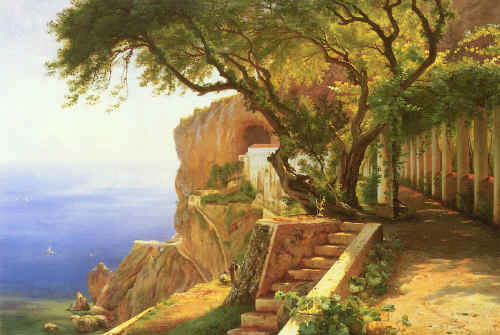 Mediterranean oil painting