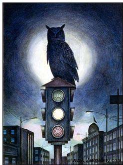 Animal oil painting