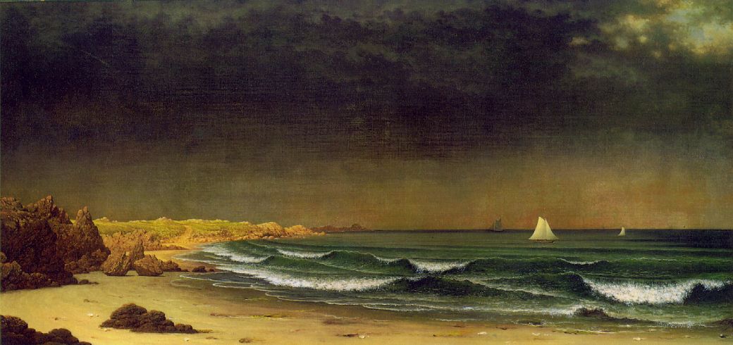 Seascape oil painting