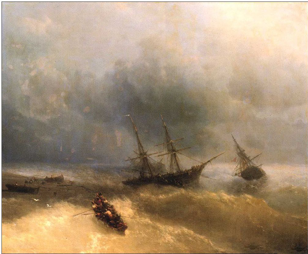 Boats and Ships oil painting