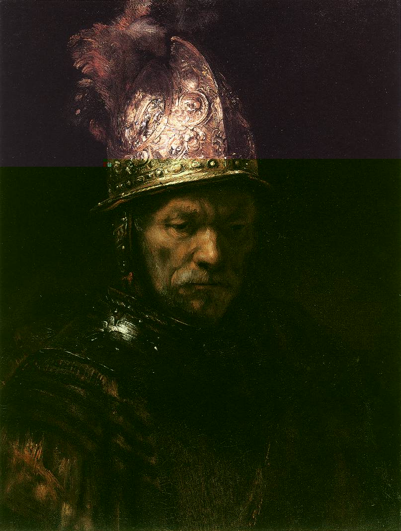 Knights oil painting