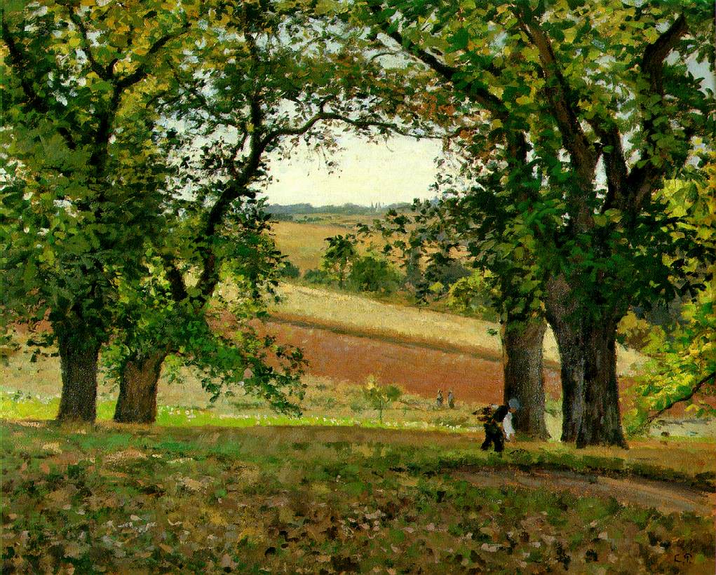 Landscape oil painting