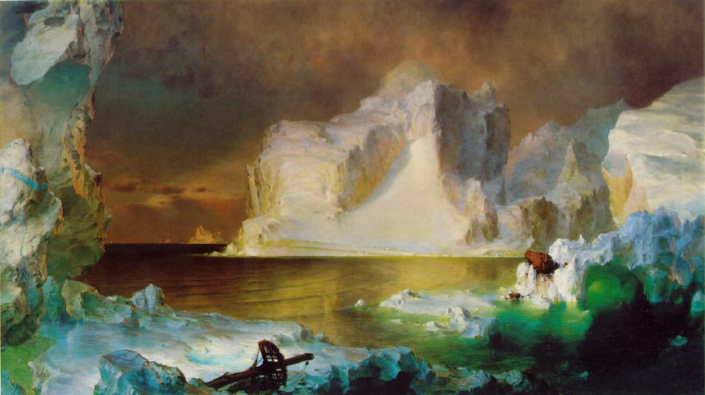 Landscape oil painting