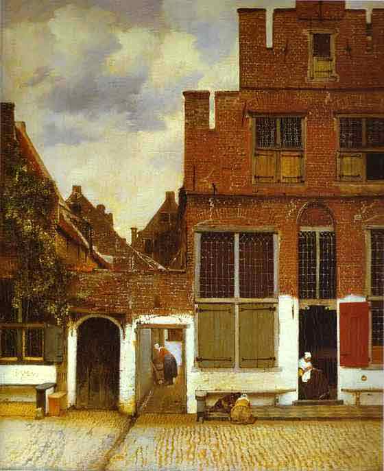 Street in Delfi. c.1657