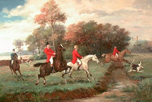 Oil painting for sale:horses-015