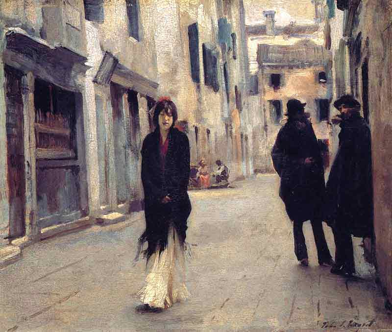 Oil painting for sale:Street in Venice