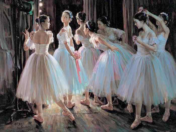 Oil painting for sale:Ballet_1