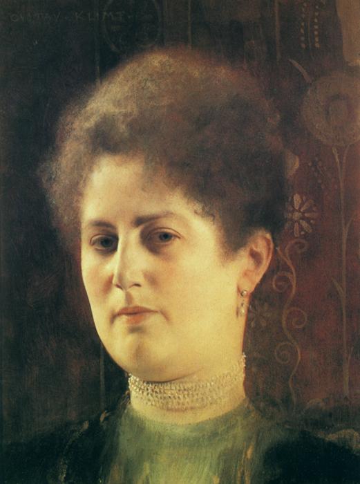 Oil painting:Portrait of a Lady. 1894