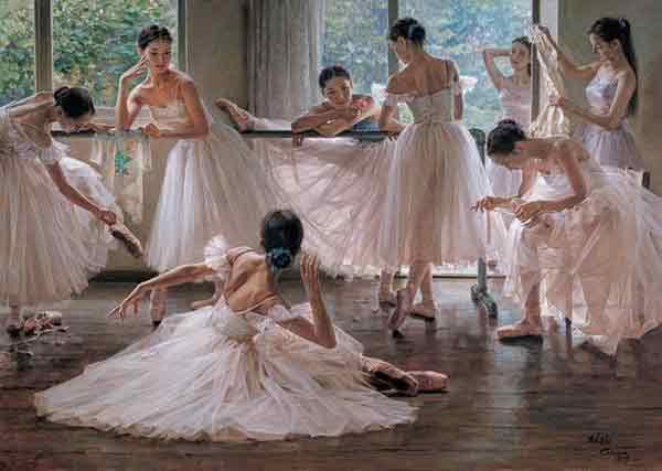 Oil painting for sale:Ballet_13