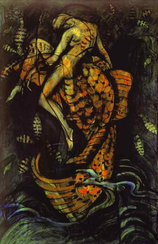 Oil painting:Lodola. 1930