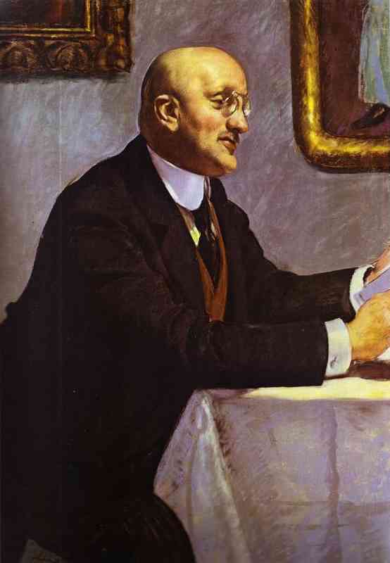 Oil painting: Portrait of the Artist Igor Grabar (1871