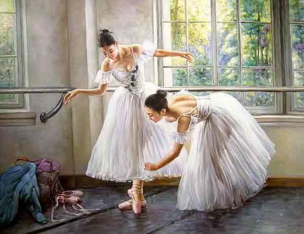Oil painting for sale:Ballet_4