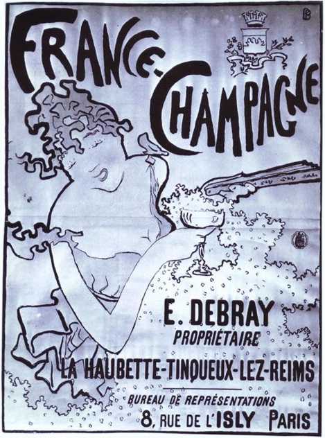 Oil painting:France-Champagne. 1891
