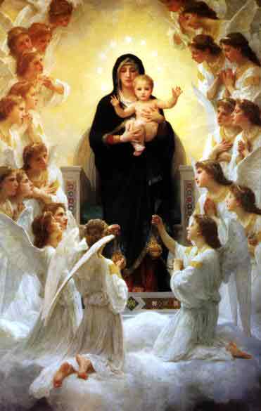 The Virgin With Angels,1900