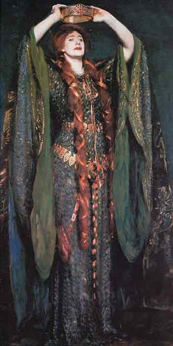 Oil painting for sale:Miss Ellen Terry as Lady Macbeth, 1889