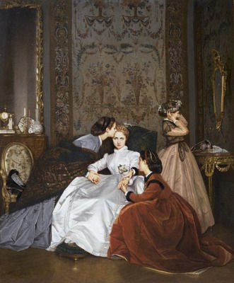 La Fiancee Hesitante, the hesitant betrothed