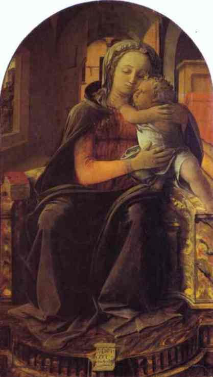 Madonna Enthroned. 1437
