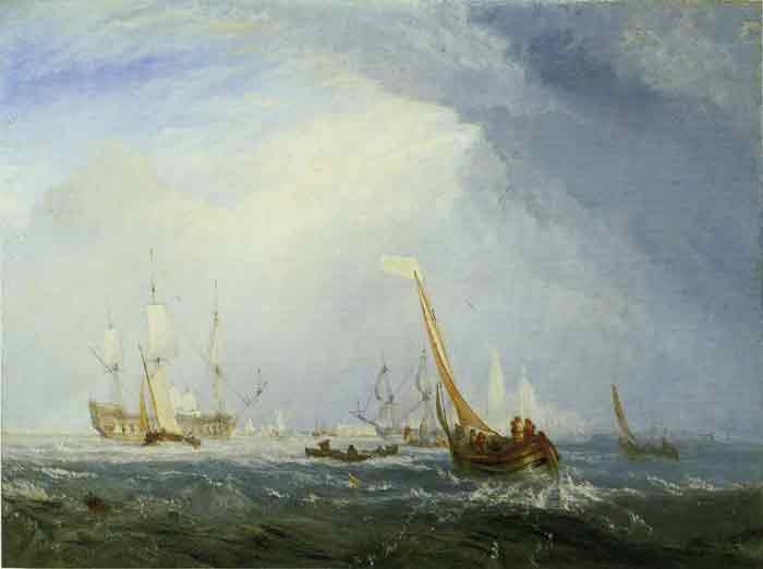 Cologne:The Arrival of a Packet Boat, 1826