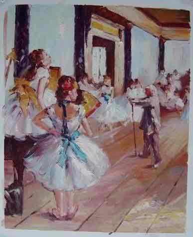 Oil painting for sale:Ballet_23